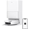Dreame D20VIU Ultra White Versione Italiana - Robot aspirapolvere e lavapavimenti con auto-pulizia e auto-svuotamento, aspirazione 13.000 Pa e autonom