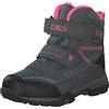 CMP KIDS PYRY SNOW BOOT WP, Stivali da Neve Unisex - Bambini e ragazzi, Graffite-Acqua, 34 EU