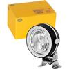 HELLA 1GM 996 134-081 Alogeno-Faro da lavoro, Mega Beam, 12/24V, Montaggio, esterno/Raccordo a vite/Raccordo a vite, Fissaggio a 4 punti, Illuminazione terreno, Spina AMP