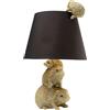 Kare Lampada da tavolo di design Animal Hedgehog Family, lampada da tavolo, motivo riccio, soggiorno, lampadina non inclusa, 50 x 30 x 30 cm (H-B-T)