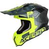 Acerbis Casco Moto Cross Enduro Acerbis AIRSTRIKE-C Nero Giallo Fluo