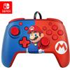 PDP Nintendo Switch Faceoff Deluxe+ Controller Cablato Audio Mario - Nintendo Switch
