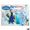 Frozen Puzzle per Bambini Frozen Double-face 108 Pezzi 70 x 1,5 x 50 cm [6 Unità]