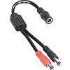Aquatlantis Tecatlantis 12952 Splitter Cable Rosso/Nero, Rosso/Nero