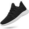 Feethit Scarpe da Corsa Uomo Traspiranti Leggere comode alla Moda Antiscivolo Sneakers Uomo cs05 Black 46 EU, Cs05 Nero, 46 EU