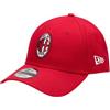 A.C. Milan - New Era Cappello, Cappellino da Baseball da Bambino, Prodotto Ufficiale, 9FORTY (Nero), Bambino (4-6 Anni)