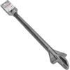 WERHE® Scalpello volante SDS MAX 60 x 400 mm - scalpello per trapano a percussione - sgorbia per scalpellare in mattoni e calcestruzzo