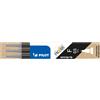 Pilot Refill sfera Pilot Frixion Point Clicker 0,5 mm nero set da 3 - 006420