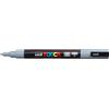 Uni Posca Marcatore a tempera POSCA Uni-Ball punta tonda 0,9-1,3 mm grigio M PC3M GR