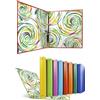Sei Rota Raccoglitore in Stratopan Sei Rota Raggio A4 fantasie assortite - 4 anelli R30 mm - Girandola - 36703599