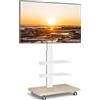 RFIVER Supporto TV da Pavimento Per TV da 26-65 Pollici LCD/LED/Plasma Carrello Porta