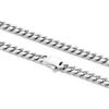 FindChic Collana Donna Grossa a Catena Cubana Miami in Acciaio Inossidabile Collana Catena Donna Spessa 12mm Lunghezza 46cm Stile Punk Hip Hop Gioiello da Festa Regalo Confezione