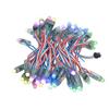 ALITOVE WS2811 RGB LED Pixel Luce Indirizzabile Individualmente 12mm Diffuso Digital Full Color Modulo 12V 50 pz per Schermo Parete Pubblicità Cartello Board IP68 Impermeabile