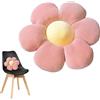 YUZHEDM Cuscino Fiore, Cuscini per Divano, Cuscini Decorativi, Room Decor, Morbidi Graziosi Fiore Decorazione per Camera da Letto, Divano, Sedia, Pavimento Casa (40x40cm, Rosa Giallo)