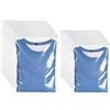 HAGOT 30 Pezzi Sacchetti Vestiti Viaggio, Trasparenti Risigillabili da Plastica Zip Borsa, Multifunzione Borsa Organizer per Trasparenti, 30 * 40cm+40 * 50cm