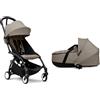 Stokke Passeggino Leggero Stokke® YOYO³ Con Navicella Rigida Beige Nero