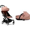 Stokke Passeggino Leggero Stokke® YOYO³ Con Navicella Rigida Rosa Bianco