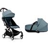 Stokke Passeggino Leggero Stokke® YOYO³ Con Navicella Rigida Aqua Bianco