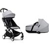 Stokke Passeggino Leggero Stokke® YOYO³ Con Navicella Rigida Stone Bianco
