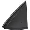 Motoforti Copertura Pannello Applique Specchio Vista Trim Angolo Pilastro per VW POLO 2006-2013 Plastica No.6R0853273A Nero