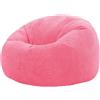 icon Kingston - Pouf a sacco con imbottitura inclusa, colore: gomma da masticare