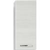 Pelipal Mobile da bagno Quickset 936 in rovere bianco replica orizzontale, larghezza 30 cm | Mobile alto con 2 ante, 1 nicchia e 3 ripiani