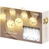 Non si applica Tees Factory Miffy Garland Light Miffy H2,4 x L1,8 x P1,5' (60 x 45 x 37 mm)