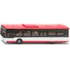 Siku 1688, Autobus di linea Neoplan dei vigili del fuoco, Metallo/Plastica, Bianco, Autobus giocattolo per bambini, adesivi fiammeggianti, Look da vigili del fuoco