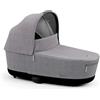 COLUMBUS - CORIEX Cybex Priam Lux Carry Coat Navicella colore Manhattan Grey Plus