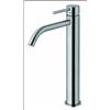 Rubinetteria Paffoni Light rubinetto lavabo monoleva con piletta, colore Steel looking codice prod: LIG081KST