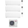MITSUBISHI Condizionatore trialsplit inverter 9000 +12000+12000 BTU WI-FI PLUS codice prod: MSZ-AY2535(2)VGKP MXZ-3F68VF4