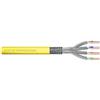 Digitus DK-1743-A-VH-1 Cavo Di Rete Giallo 100 M Cat7a S/ftp [S-Stp] (cat 7a S/ftp Cable100m - 1500mhz Dac Awg22/1 Yellow)