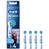 Oral-B Power Refill Frozen 4 Pezzi