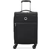 Delsey VALIGIA TROLLEY CABINA ESPANDIBILE 4 DOPPIE RUOTE 55 CM, nero