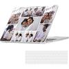 Cusduce Progettato compatibile con MacBook Air 13.6 Custodia 2022 Release A2681 M2 2022 Guscio rigido in plastica, trasparente 9 foto