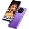Cuifati Mini Smartphone, Piccolo Telefono Cellulare 4G Dual SIM Dual Standby, 3 GB ROM 32 GB, Schermo IPS HD da 3,5 Pollici, Batteria 3200 MAh, Doppia Fotocamera HD, Telefono (Viola)