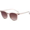 AXNKDH Occhiali da sole da donna, stile retrò, rotondi, polarizzati, con lenti di protezione UV400, alla moda, stile vintage