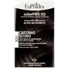 Euphidra colorpro xd 300 castano scuro gel colorante capelliin flacone + attivante + balsamo + guanti