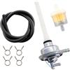 MCHNIC Rubinetto del carburante per Vespa LX ET2 ET4, Aprilia, Derbi, Speedfight 1 2 Sfera Free SKR TPH NRG Mc3 Mc2 NSL RST SSL Zip