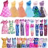 Vicloon Vestiti e Accessori per Bambole Dolls, 12 Pezzi Set di Vestiti per Bambole Include Gonna, Top e Pantaloni, Regalo di Compleanno per Ragazza, Consegna Casuale (Non Include Bambola)