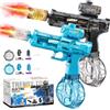 71Nmly 2PCS Pistola ad acqua elettrica potenziata,Pistole ad Acqua Potenti a Lunga Distanza,Pistole ad Acqua Elettriche Per Adulti E Bambini,per Spiaggia Piscina per Feste e Piscina(Nera & Blu)