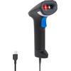 VulTech BC-07L-USB Barcode Scanner USB Lettore Codici a Barre 2D 1D QR, Scansione su display, POS, Fatture, Registratore di Cassa, Scanner Ottico Magazzino Supermercato Farmacia PC Windows Mac Linux
