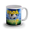 quickgadget Idea Regalo Tazza Tazze Festa del papà, (papà Sei Il Mio Campione) per Compleanno o qualche Altra Occasione con Frase Dedica e Disegno