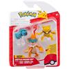Pokémon PKW4092 Battle Figure Set - Tanhel, Abra e Panpyro, personaggi ufficiali