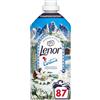 Lenor Ammorbidente Lavatrice Concentrato, 87 Lavaggi, Champions Edition, Cortina, Stella Alpina e Muschio Bianco, Profumo autentico di lunga durata