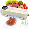 Fancysky Macchina Sigillatrice Sottovuoto, Macchina Sottovuoto Alimenti da Viaggio, Macchina per Sottovuoto Alimentare Senza Fili, Sigillatrice Sottovuoto Portatile, Sottovuoto Alimenti Professionale