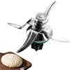 LUMITERRA Coltelli Lame in Acciaio Inox di Ricambio, Durevole Coltelli Lame con Guarnizione, Nessun Residuo Di Pasta, Affilato Gruppo Coltelli Lame Compatibile per Thermomix Bimby TM5, TM6