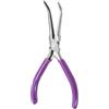 PEUTIER Pinze per Lische di Pesce, Pinzette Professionale con Manico Antiscivolo, Acciaio al Carbonio per Bloccare ed Estrarre Piccole Lische di Pesce