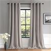 MIULEE Tende Velluto Grigio per Interni Tenda Moderne, Eleganti Tenda per Camera da Letto Salotto e Soggiorno, 2 Pezzi Tende Oscuranti Termiche per Interni Velluto Occhielli L 140 x A 280 CM