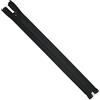 AERZETIX - Set di 10 Cerniere lampo a spirale N°5 30cm separabili con cursore - in metallo nylon poliestere - colore nero - per cucito artigianato creazioni tessili